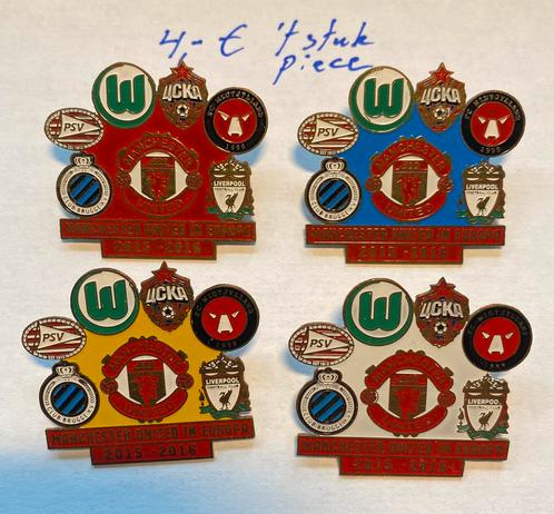 PIN Club Brugge FC BRUGES Liverpool PSV Eindhoven Manchester, Verzamelen, Speldjes, Pins en Buttons, Zo goed als nieuw, Speldje of Pin