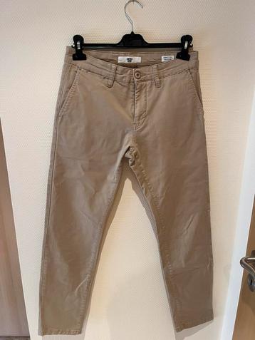 Broek America Today chino beige maat XS beschikbaar voor biedingen
