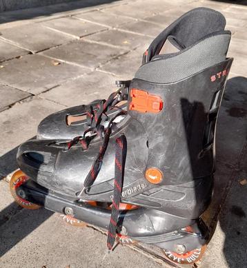 Zwarte heren rolschaatsen, maat 45-46 beschikbaar voor biedingen