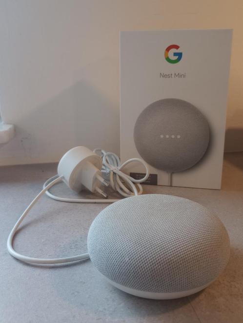 Google Nest Mini, Audio, Tv en Foto, Overige Audio, Tv en Foto, Zo goed als nieuw, Ophalen