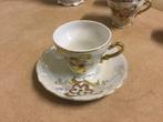 Servies met “gouden” oortjes koffie /thee/espresso/nepresso, Overige materialen, Nieuw, Ophalen of Verzenden, Overige stijlen