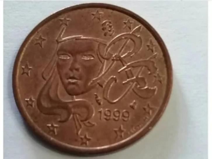 5 cent Frankrijk 1999, Postzegels en Munten, Munten | Europa | Euromunten, Setje, 5 cent, Frankrijk, Ophalen of Verzenden