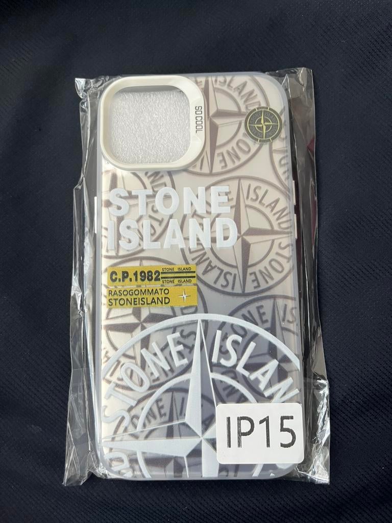 Coque iphone 15 stone island, Enlèvement, Comme neuf