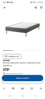 Bedframe Espevar 140x200, Huis en Inrichting, Ophalen, Tweepersoons, 140 cm, Zo goed als nieuw