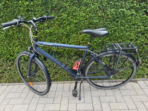 Btwin herenfiets., Fietsen en Brommers, Fietsen | Heren | Herenfietsen, Gebruikt, Overige merken, 53 tot 57 cm, Versnellingen