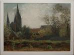 R. Montag: Zicht (43 x 33 cm), Antiek en Kunst, Ophalen of Verzenden