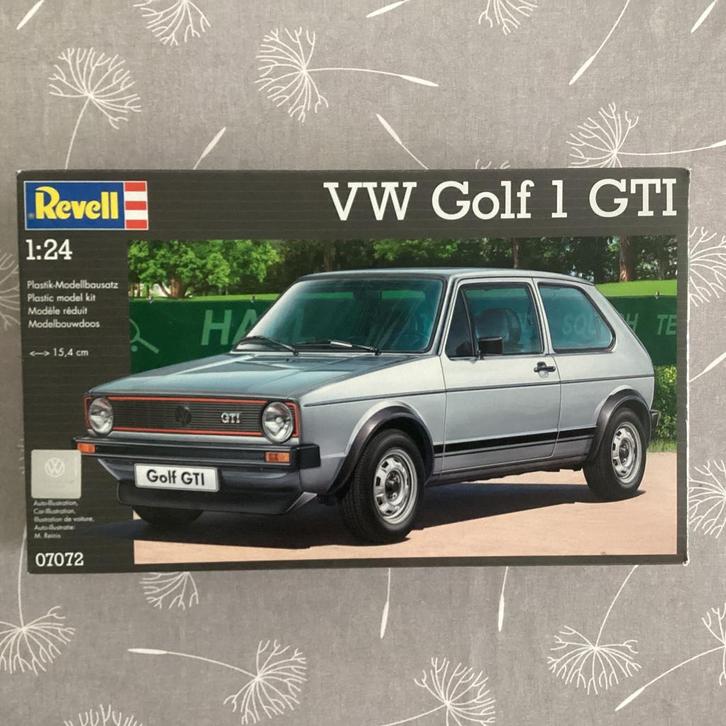 Revell VW Golf I GTI, Hobby en Vrije tijd, Modelbouw | Auto's en Voertuigen, Zo goed als nieuw, Revell, Verzenden