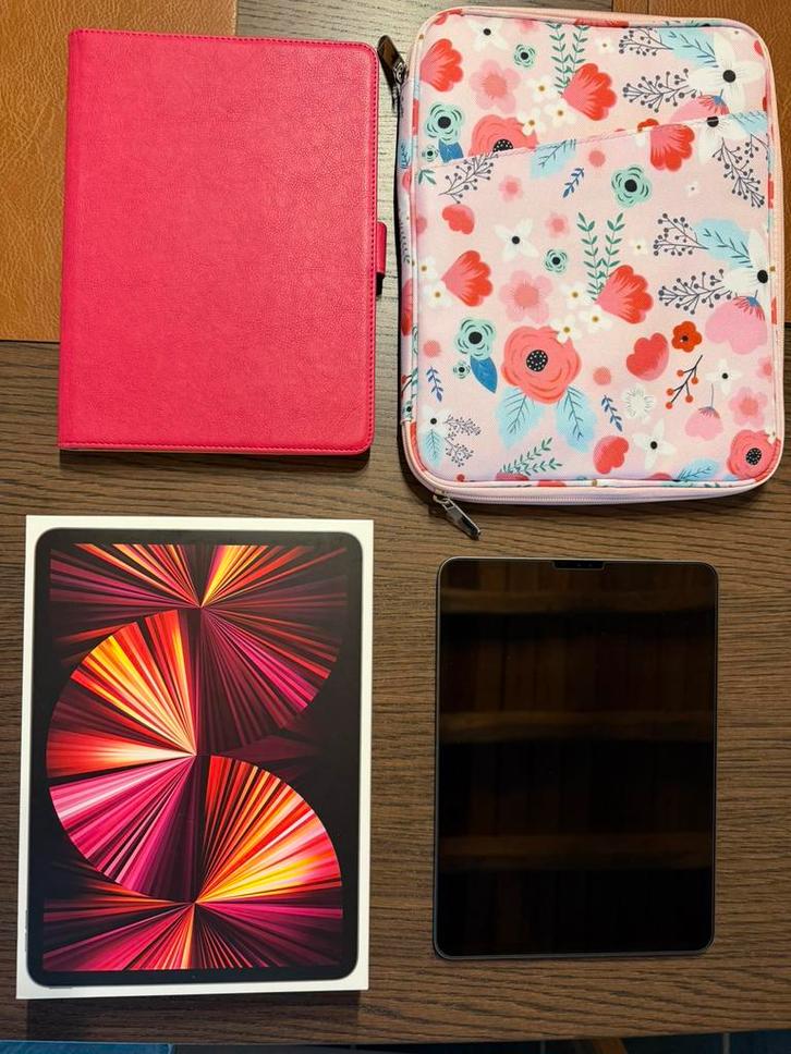 iPad Pro 11” (2021) – 256 Go – Wi-Fi – Gris sidéral, Informatique & Logiciels, Apple iPad Tablettes, Utilisé, Apple iPad Pro, Wi-Fi