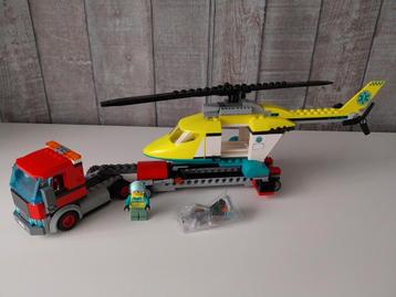 Lego reddingshelikopter, Enlèvement, Utilisé, Lego