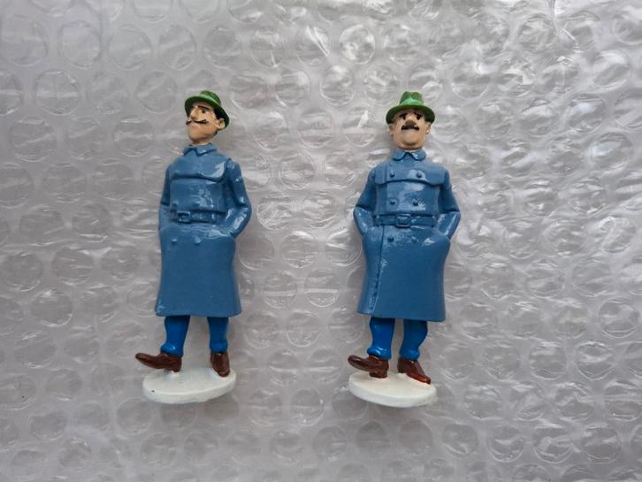 PIXI TINTIN POLICE SECRETE HIMMERZECK & KONICK B+C, Verzamelen, Beelden en Beeldjes, Zo goed als nieuw, Mens, Ophalen of Verzenden