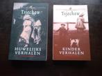 2 x Anton Tsjechow  /  Kinderverhalen + Huwelijksverhalen, Ophalen, Nieuw