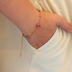 Roze armband met edelstenen, Overige materialen, Sarahberlemont@outlook.com, Bohêmia, Belgique