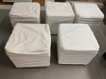 Voetbankje of stoeltje - 5 stuks beschikbaar voor biedingen