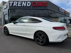 Mercedes C 180 Coupé PACK AMG PACK NACHTPANODAK. CAM-UITRUST, Automaat, USB, 4 cilinders, Wit