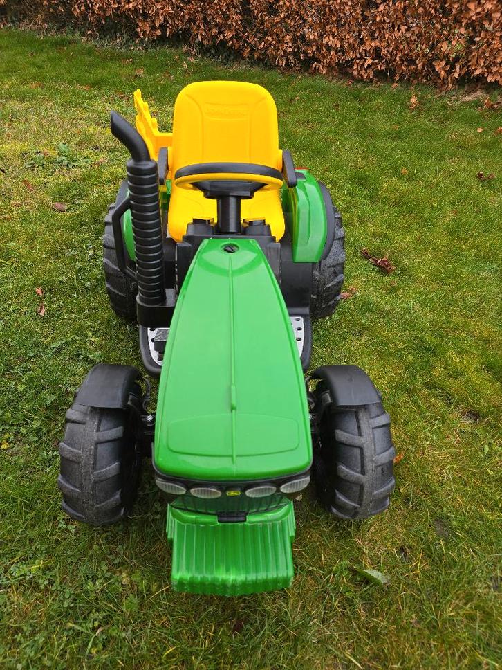 Per Perego John Deere Groundforce tractor met aanhanger, Enfants & Bébés, Jouets | Extérieur | Véhicules à batterie, Utilisé, Enlèvement