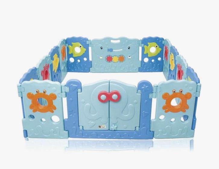 Parc modulaire, Enfants & Bébés, Parcs, Comme neuf, Carré, Enlèvement