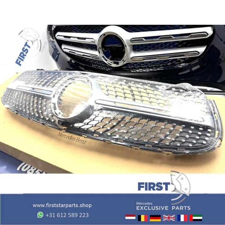 W253 GLC43 AMG DIAMOND GRIL Mercedes GLC FACELIFT A253880970, Auto-onderdelen, Overige Auto-onderdelen, Mercedes-Benz, Gebruikt