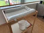 Commode beuken/wit Ikea, Huis en Inrichting, Ophalen, Gebruikt, Overige typen
