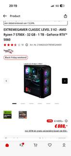 Gaming pc en monitor, Computers en Software, Desktop Pc's, Ophalen, 32 GB, Zo goed als nieuw, Gaming pc