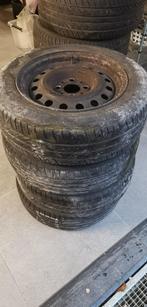 4 autobanden met velg, Auto-onderdelen, Banden en Velgen, Ophalen, 15 inch, Banden en Velgen, 185 mm