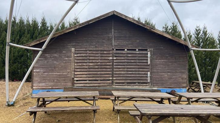 CHALET IN HOUT CONSTRUCT, Tuin en Terras, Tuinhuizen, Zo goed als nieuw, Hout, Ophalen
