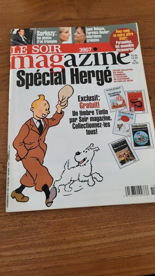 Le soir magazine spécial Hergé, Livres, Informatique & Ordinateur, Utilisé, Enlèvement