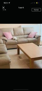 Beige fauteuil, Huis en Inrichting, Zetels | Complete zithoeken, Gebruikt