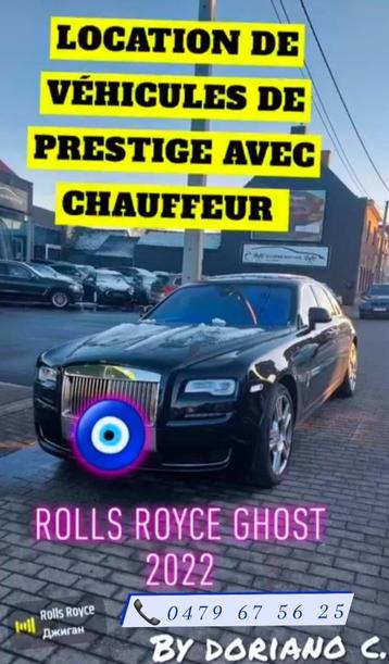 Location véhicules de luxe avec chauffeur beschikbaar voor biedingen