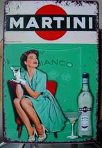 MARTINI REKLAME - METAAL -, Verzamelen, Ophalen of Verzenden
