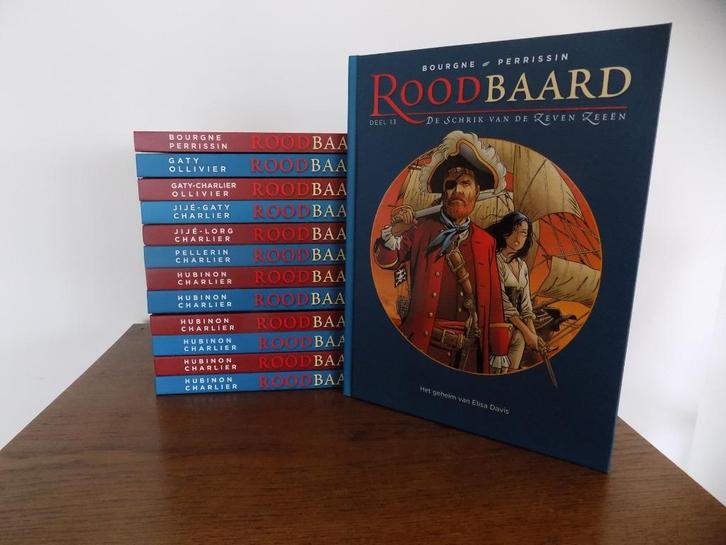 Roodbaard ~ Complete serie Integrale hardcovers 1 t/m 13, Boeken, Stripverhalen, Zo goed als nieuw, Complete serie of reeks, Ophalen of Verzenden