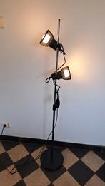 Vintage vloerlamp staande lamp met spots, Ophalen, Zo goed als nieuw