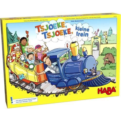 Haba: Tsjoeke, tsjoeke, kleine trein, Hobby en Vrije tijd, Gezelschapsspellen | Bordspellen, Ophalen