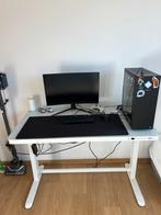 Elektronisch verstelbare Bureau, Huis en Inrichting, Bureaus, Ophalen, Zo goed als nieuw, Bureau