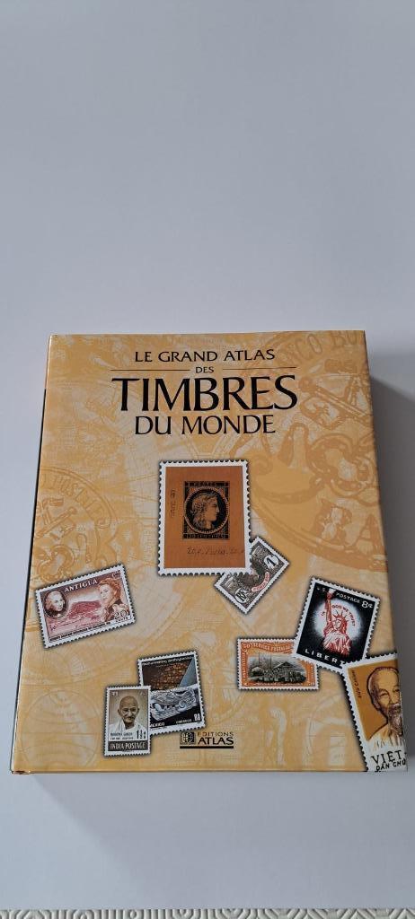 Grand Atlas " Les timbres du Monde", Timbres & Monnaies, Timbres | Europe | Belgique, Timbre-poste, Enlèvement ou Envoi