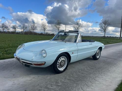 Alfa Romeo Duetto Spider 1967, Auto's, Alfa Romeo, Bedrijf, Te koop, Overige modellen, Benzine, Cabriolet, 2 deurs, Handgeschakeld