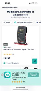 Lot de 50 testeurs digital 5 fonctions, Ophalen
