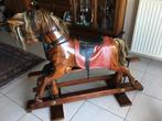 vintage houten paard in palissander, Antiek en Kunst, Ophalen