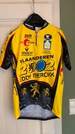 Fietstruitje en windjasje Vlaanderen 2002 Eddy Merckx, Fietsen en Brommers, Fietsaccessoires | Fietskleding, Bovenkleding, Gebruikt