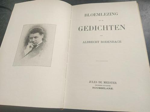 boek: bloemlezing uit de gedichten van Albrecht Rodenbach, Boeken, Gedichten en Poëzie, Gelezen, Eén auteur, Ophalen of Verzenden