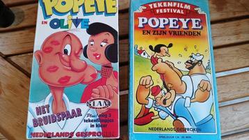 Popeye vintage VHS-videoband beschikbaar voor biedingen