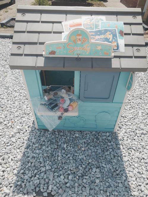 Te koop smoby speelhuisje, Kinderen en Baby's, Speelgoed | Buiten | Speelhuisjes, Zo goed als nieuw, Kunststof, Ophalen