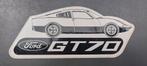 Sticker autocollant Ford GT70 vintage, Ophalen of Verzenden, Gebruikt