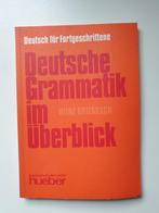 DEUTSCHE GRAMMATIK im Überblick (für Fortgeschrittene), Boeken, Ophalen of Verzenden, Gelezen, Hogeschool