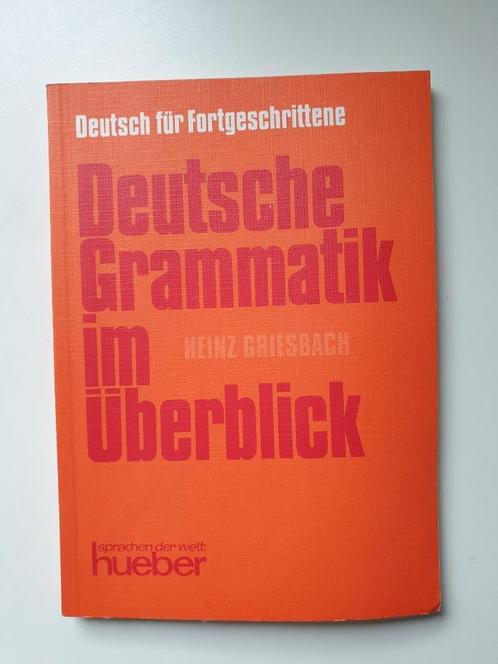 DEUTSCHE GRAMMATIK im Überblick (für Fortgeschrittene), Boeken, Studieboeken en Cursussen, Gelezen, Hogeschool, Ophalen of Verzenden