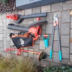 Bladzuiger/blazer + trimmer, haagschaar en bollenplanter, Tuin en Terras, Grastrimmers, Ophalen, Gebruikt