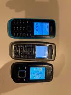 3 oude nokia gsm toestellen, Télécoms, Téléphonie mobile | Nokia, Enlèvement ou Envoi, Utilisé