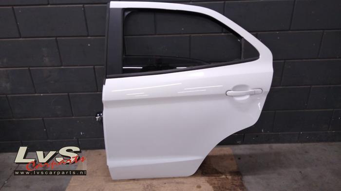 Portier 4Deurs links-achter van een Ford KA+ (KAF), Auto-onderdelen, Carrosserie, Deur, Ford, Gebruikt, 3 maanden garantie, Ophalen of Verzenden