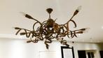 Unieke handgemaakte metalen hanglamp - Industrieel design, Ophalen, 50 tot 75 cm, Zo goed als nieuw, Metaal