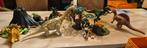 Grand lot de dinosaures Playmobil avec un volcan en éruption, Enlèvement