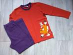 M140 - Woody pyjama thema hond, Kinderen en Baby's, Nacht- of Onderkleding, Gebruikt, Ophalen of Verzenden, Jongen